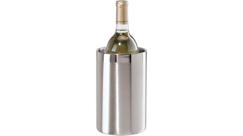 stainless double wall cooler