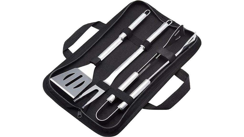 stainless steel grilling tools
