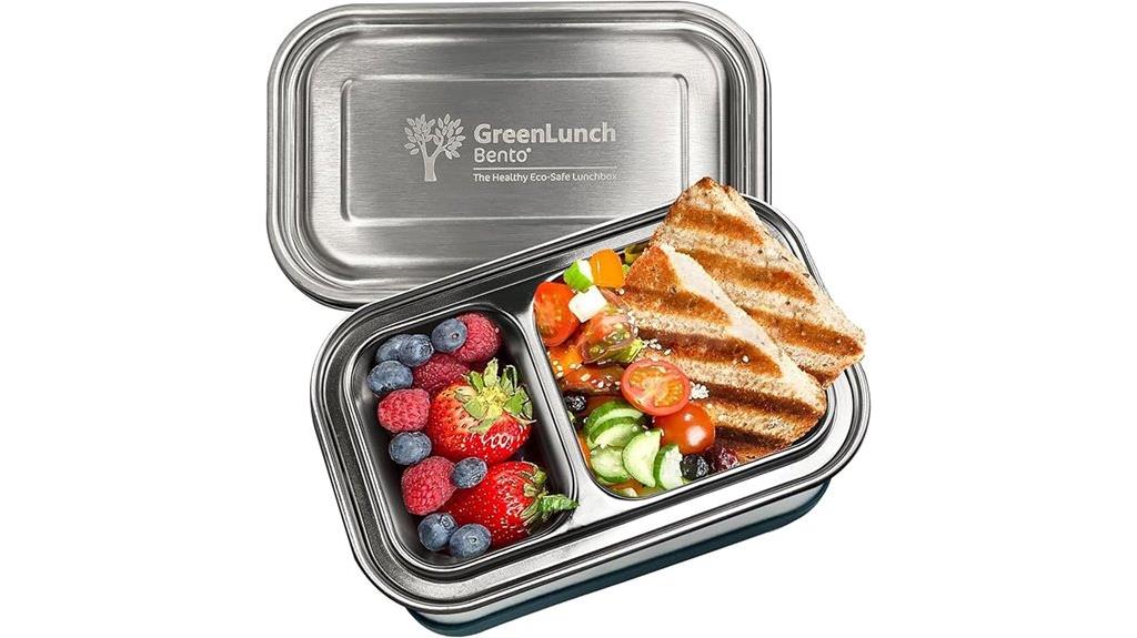 stainless steel snack bento