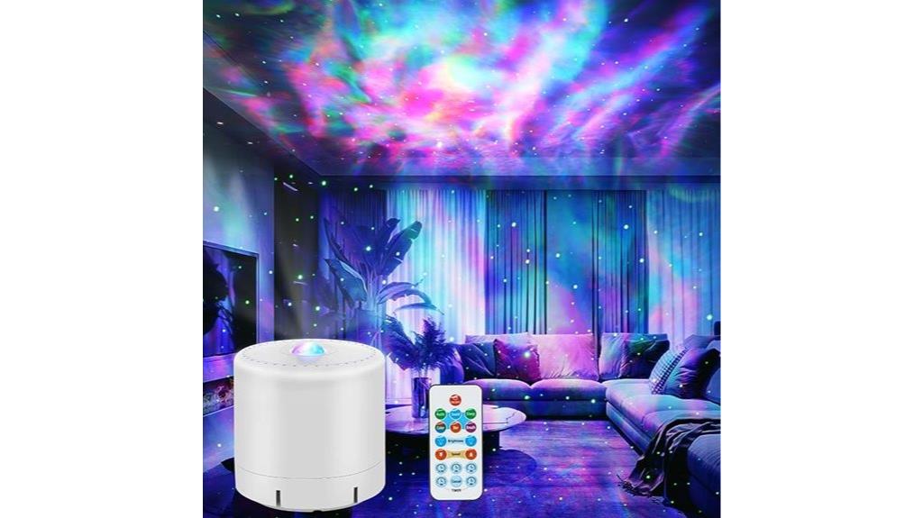 starry night projector with timer