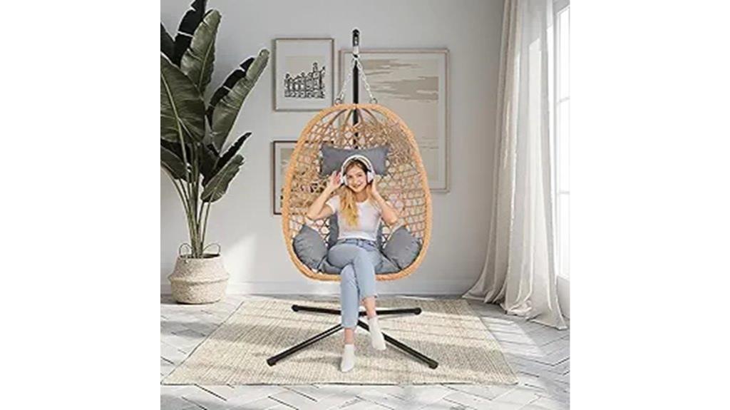 suspended egg seat set