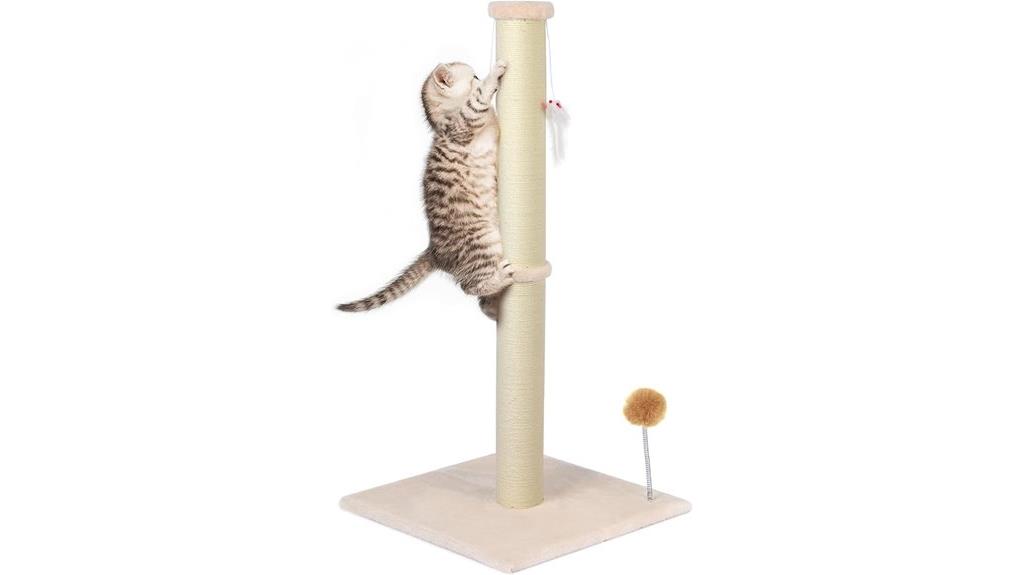 tall sisal cat scratching post