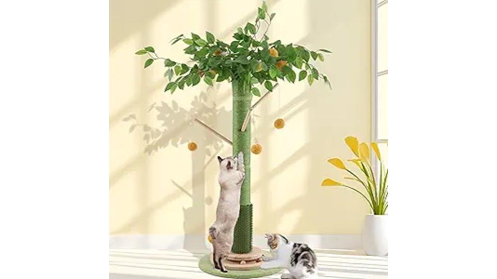 tall sisal scratching post