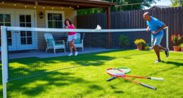 top backyard badminton sets