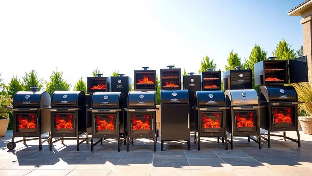 top electric smoker grills
