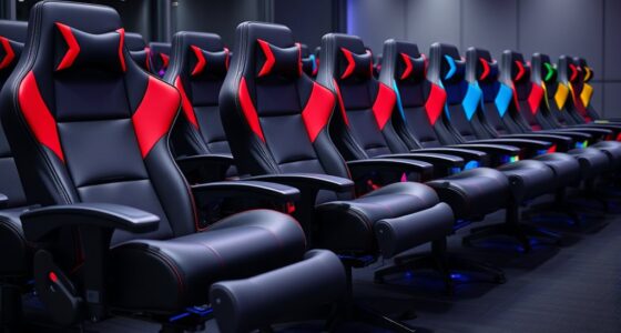 top gaming chairs with footrests
