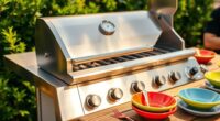 top gas grills with side burners