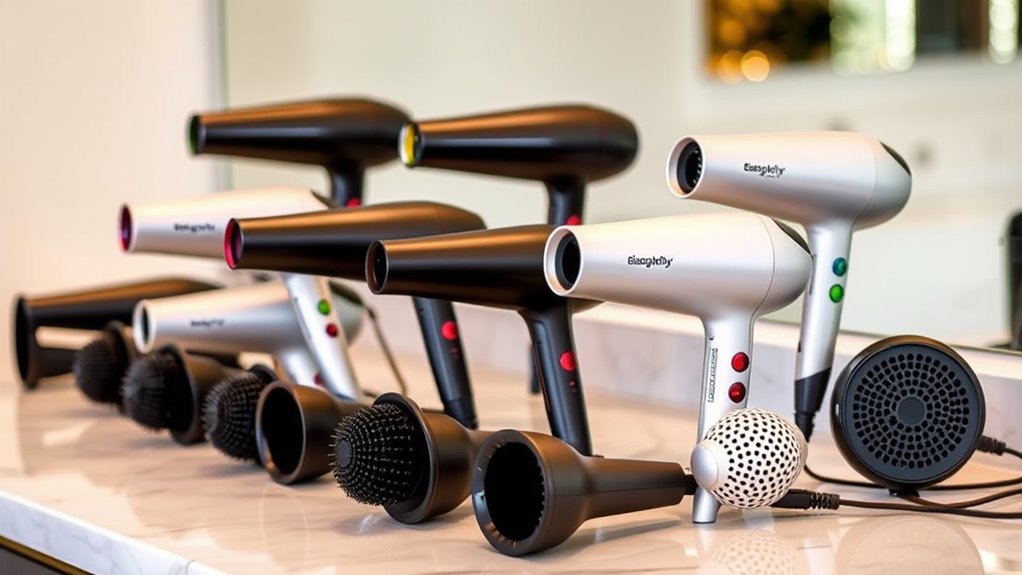 top hair dryer diffusers