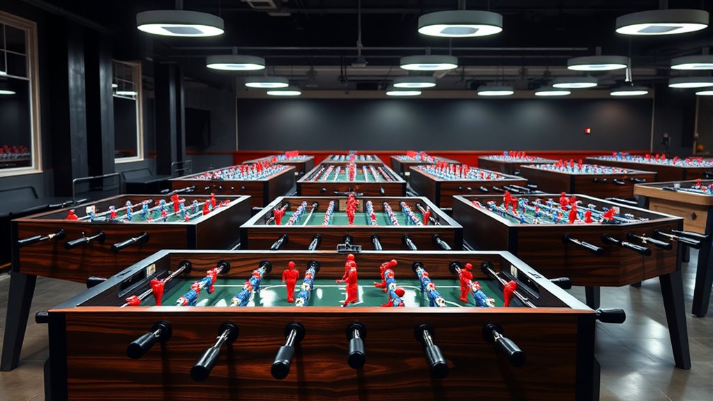 top heavy duty foosball tables