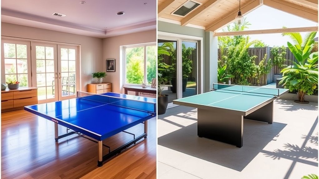 top indoor outdoor ping tables
