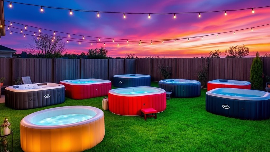 top inflatable hot tubs 2025