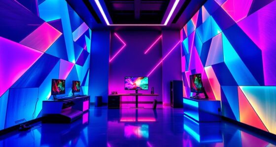 top led panels for gaming