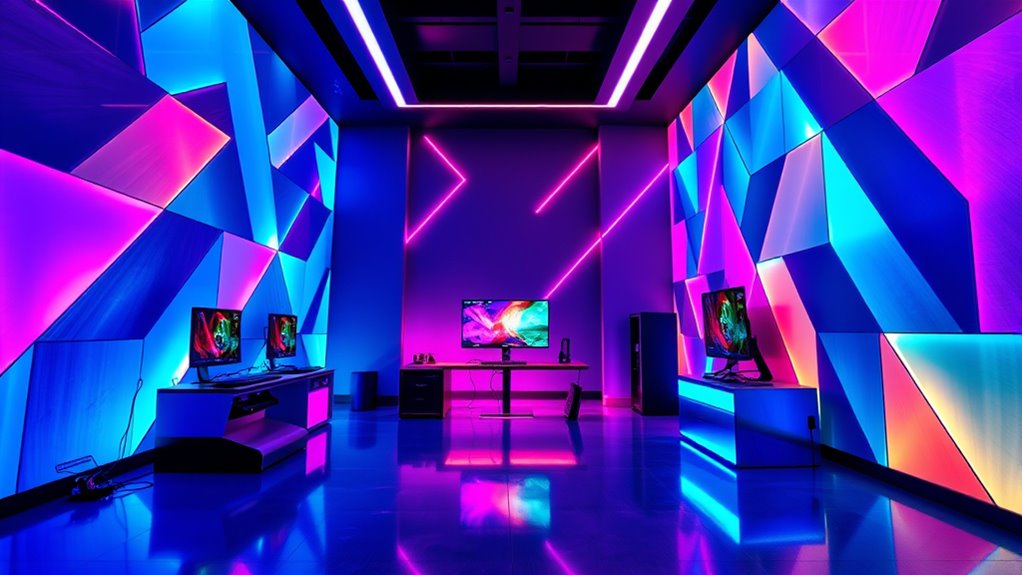 top led panels for gaming