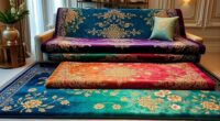 top metallic silk rug choices