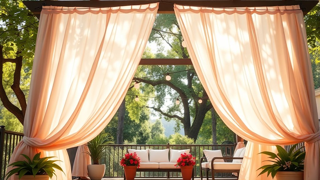 top outdoor gazebo curtain options