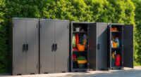 top outdoor storage cabinets
