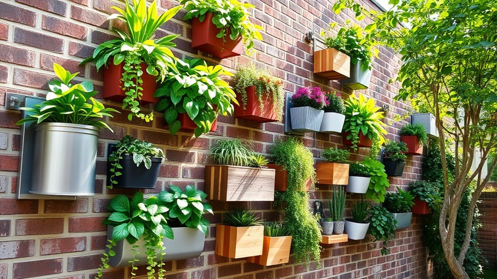 top outdoor wall planters