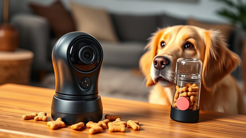 top pet camera treat dispensers