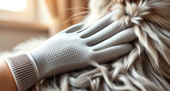 top pet grooming gloves