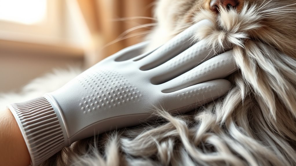 top pet grooming gloves