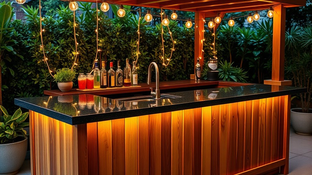 top portable outdoor bar options