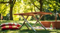 top portable outdoor picnic tables
