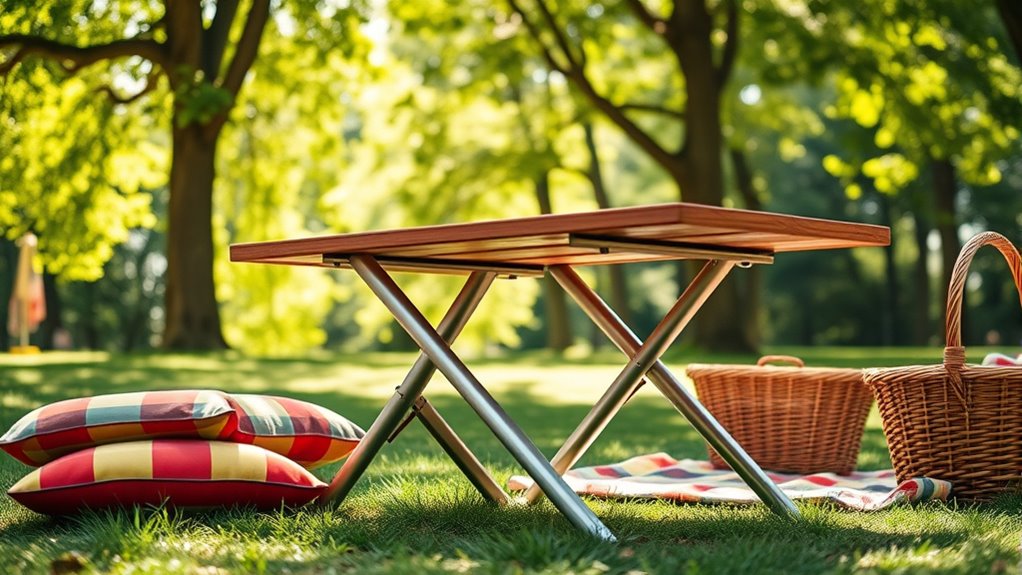 top portable outdoor picnic tables