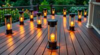 top solar deck post lights