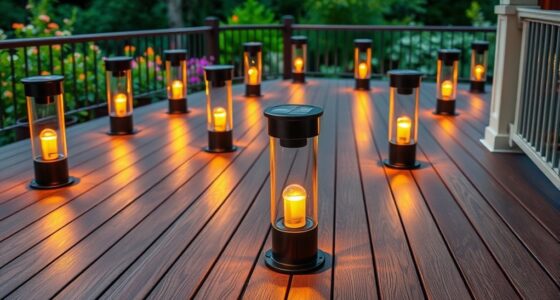 top solar deck post lights