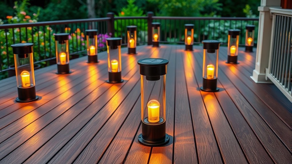top solar deck post lights