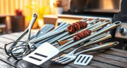top stainless steel grill sets