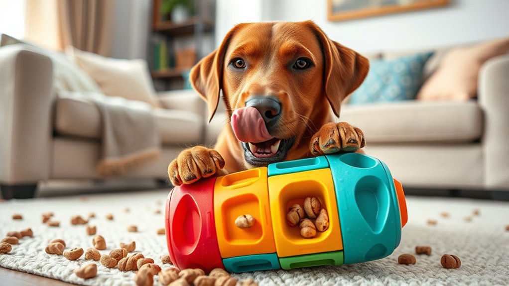 top treat dispensing dog toys