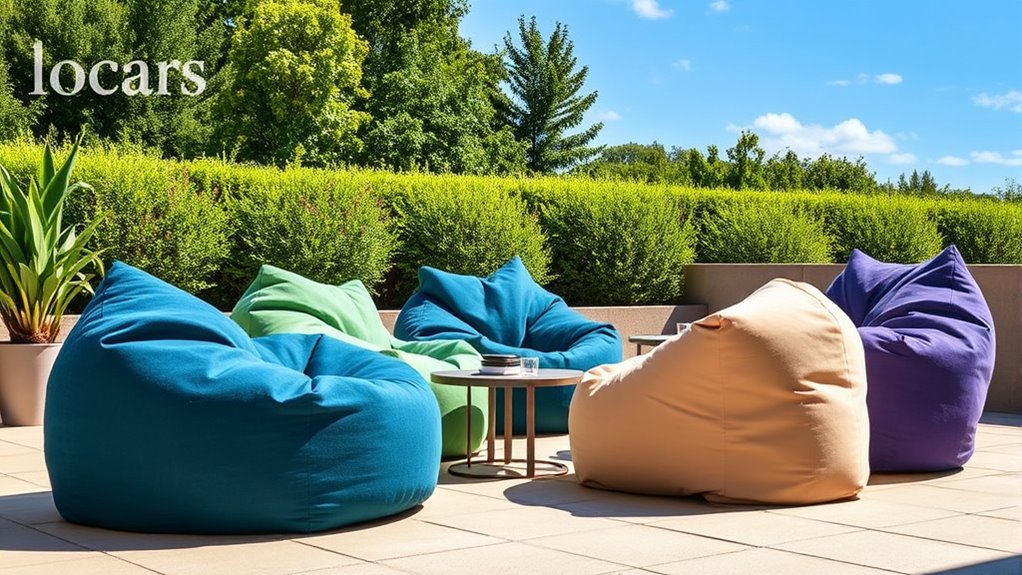 top weatherproof outdoor bean bags