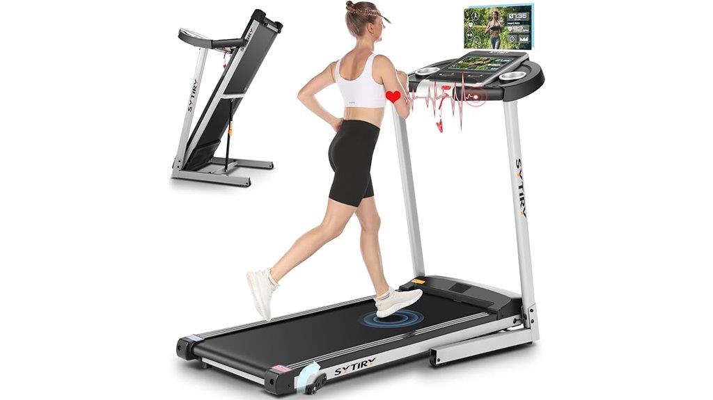 touchscreen incline treadmill