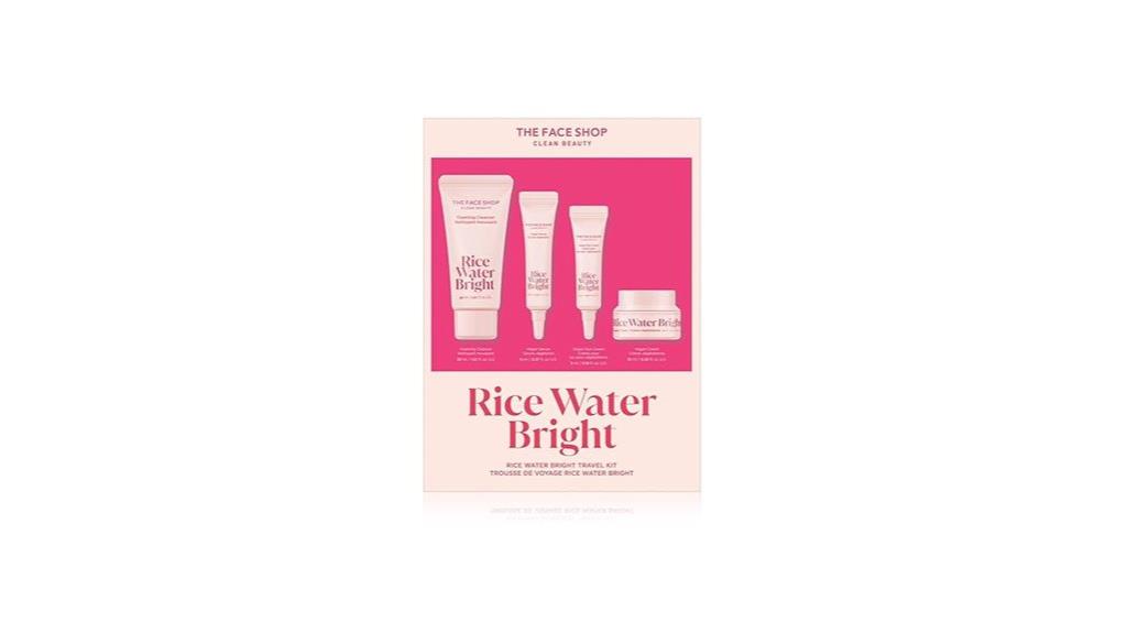 travel size rice water kit