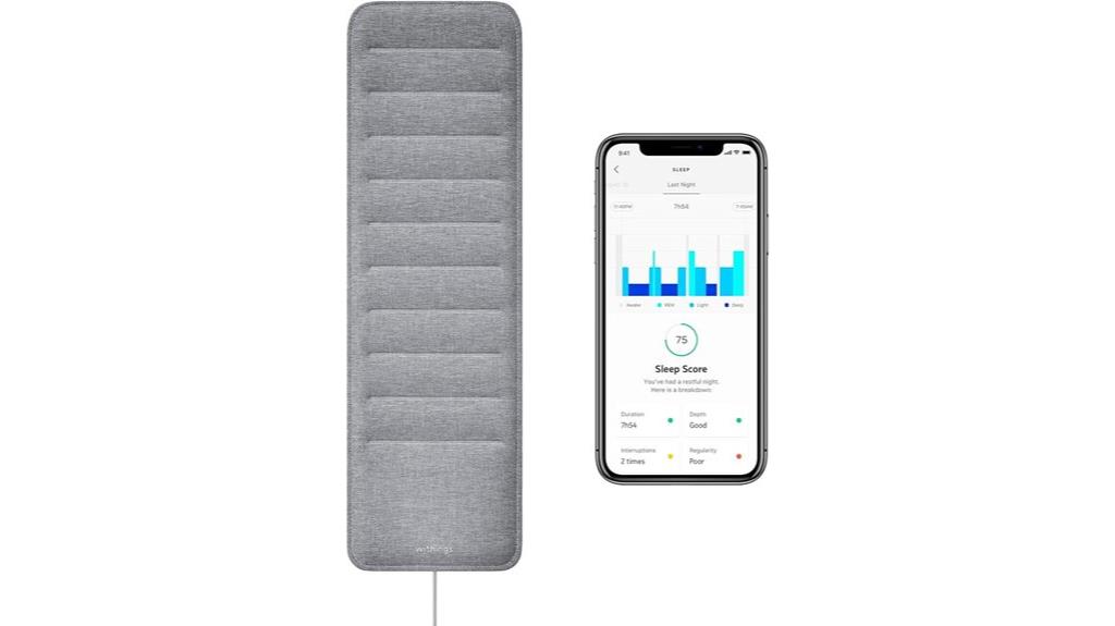 under mattress sleep tracker