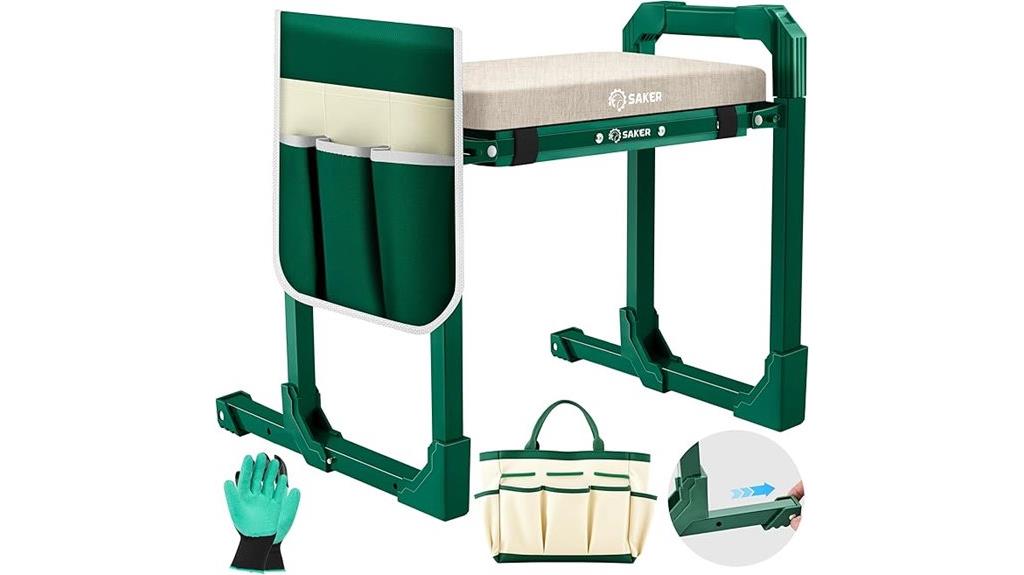 versatile garden kneeler seat