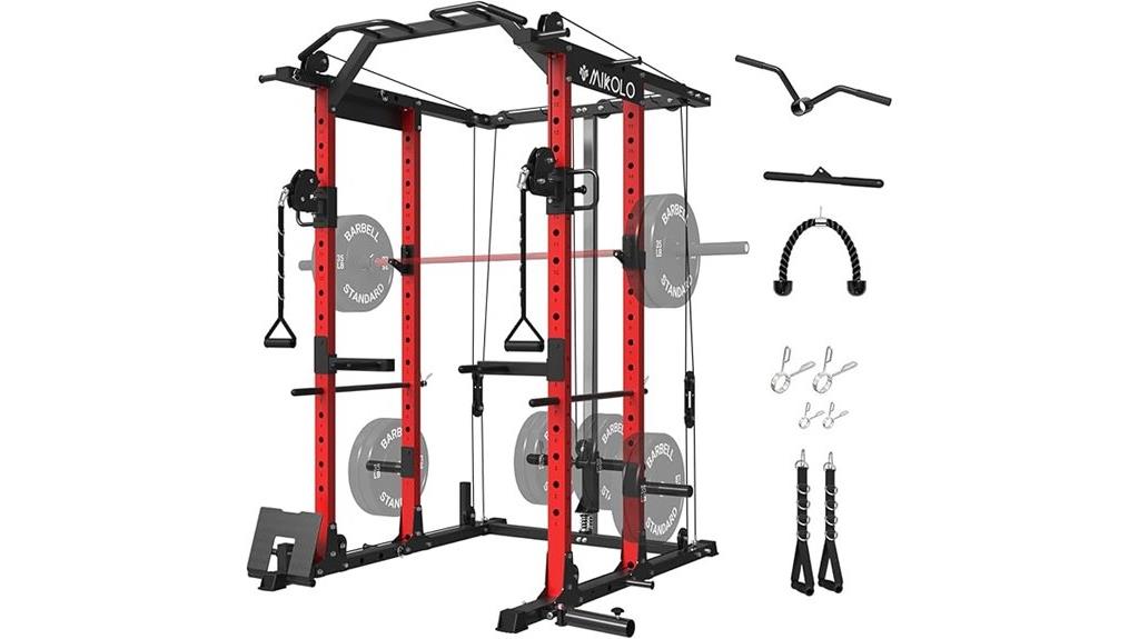 versatile power cage system