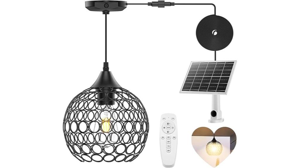 vintage solar dimmable chandelier