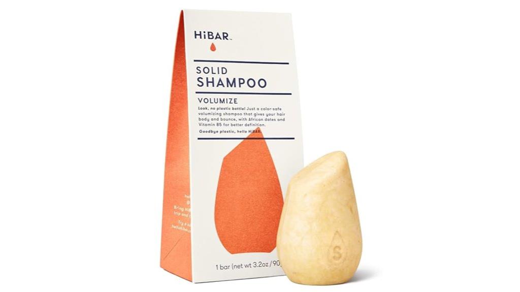 volumizing shampoo bar for fine hair