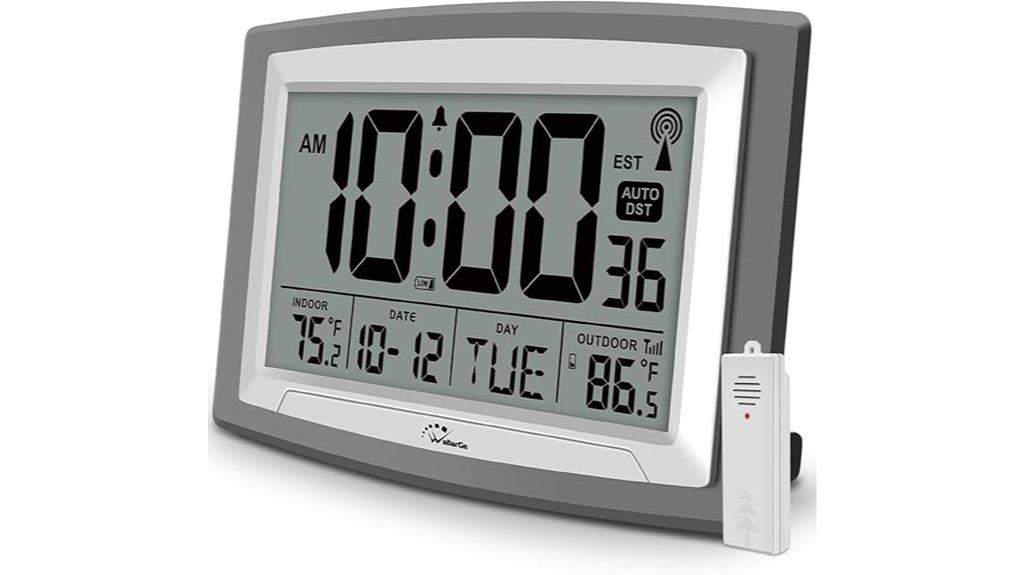 wall mounted atomic clock