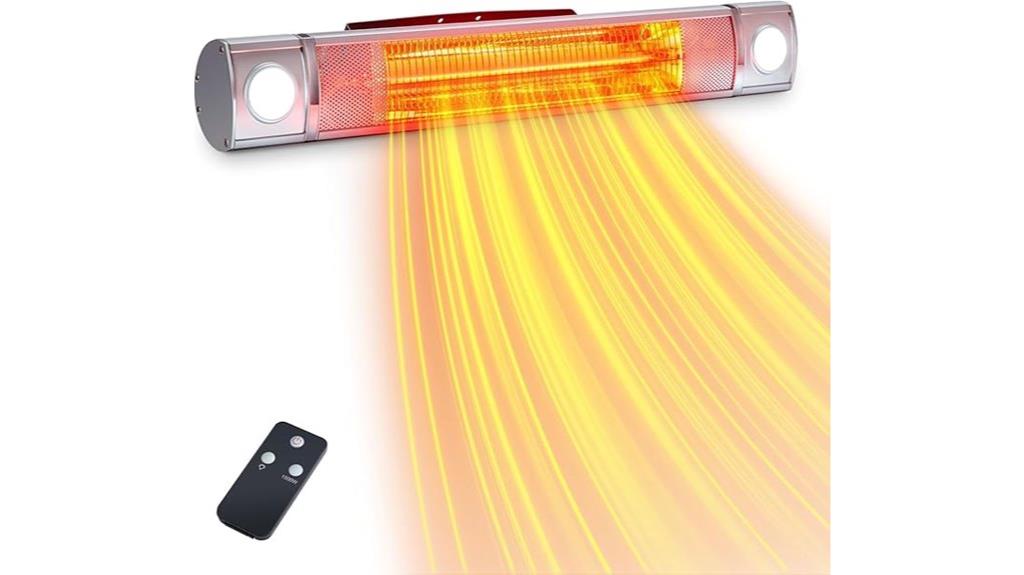 wall mounted infrared heater