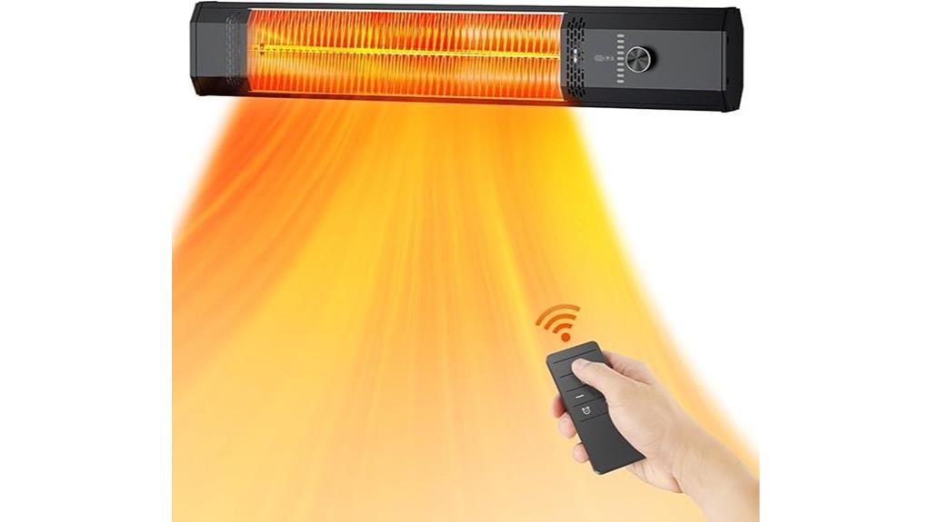 wall mounted infrared heater