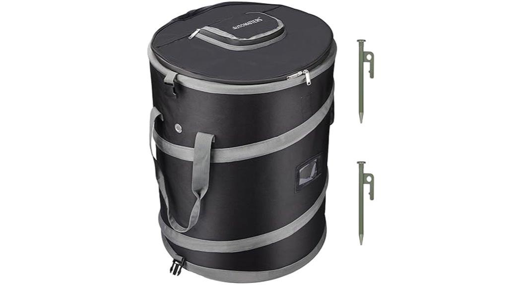 waterproof divider trash bin