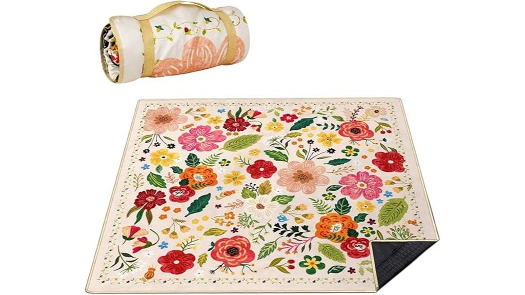 waterproof foldable picnic blanket