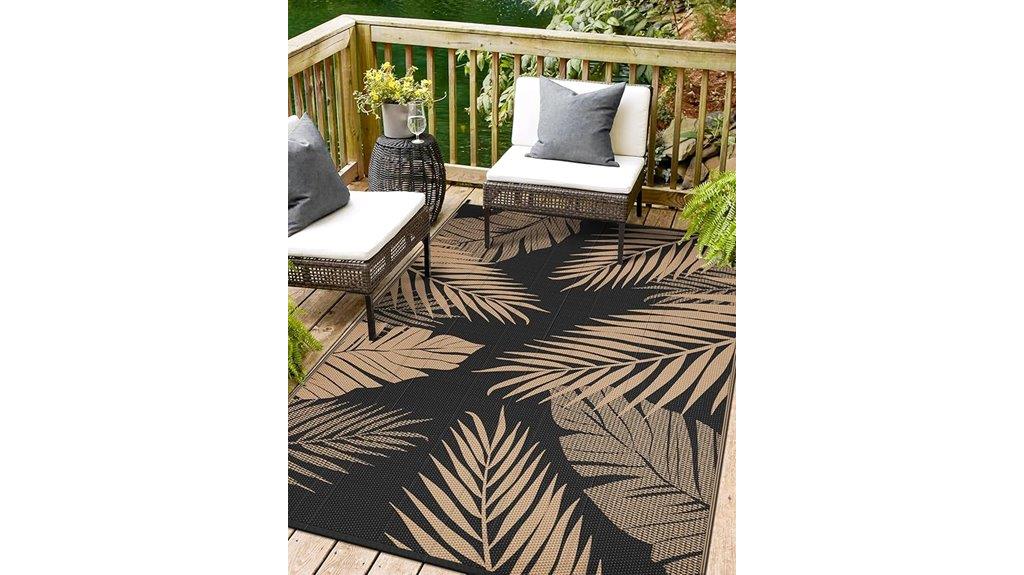 waterproof outdoor patio rug