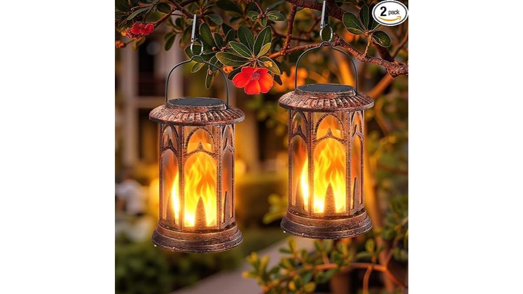 waterproof outdoor solar lanterns