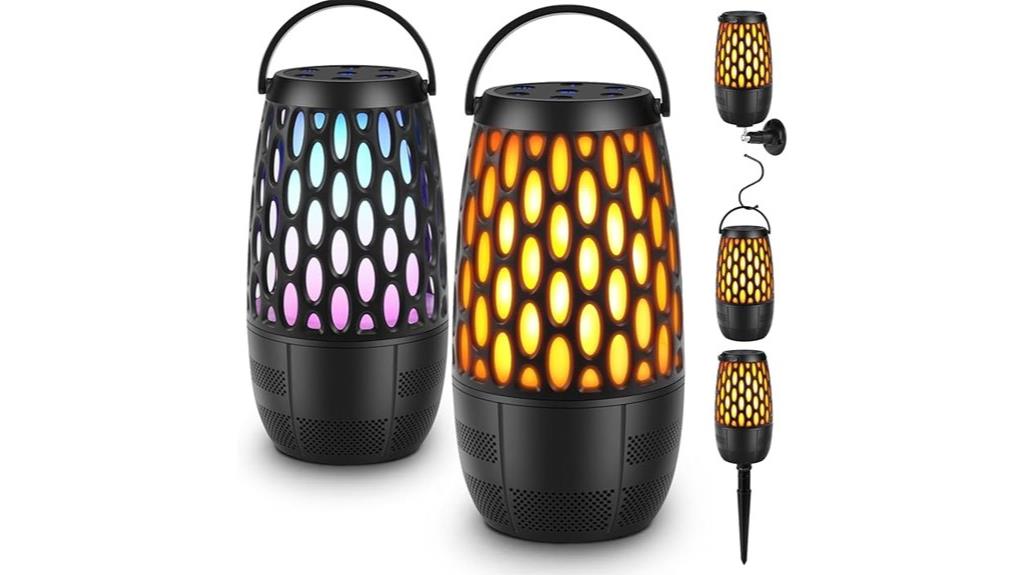 waterproof portable light speakers