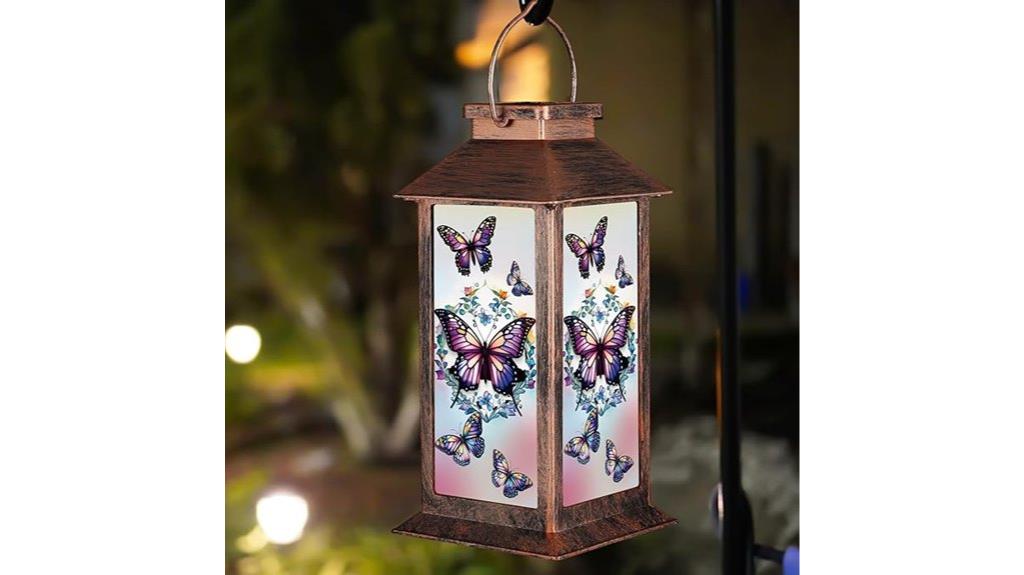 waterproof solar garden lantern