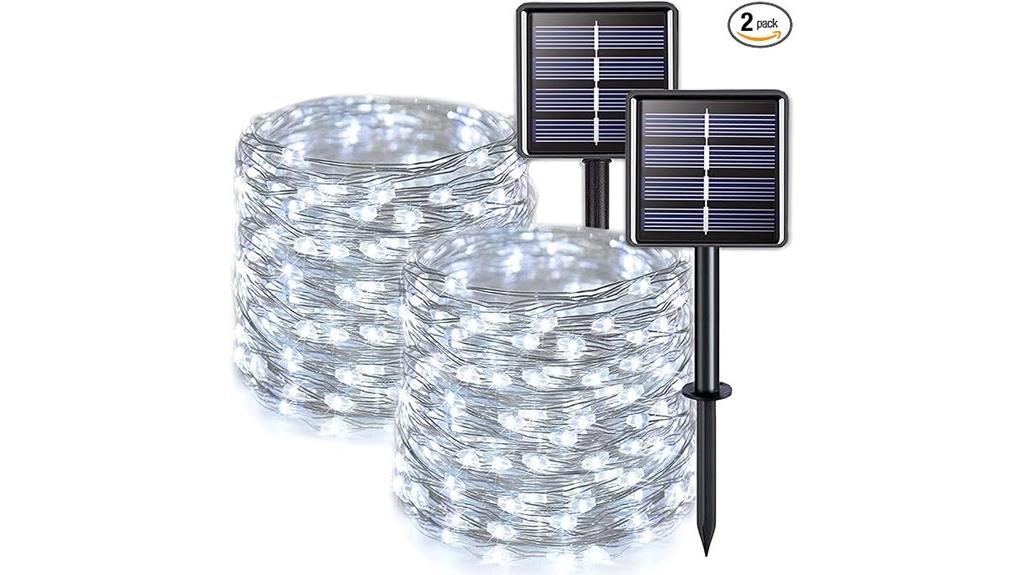 waterproof solar string lights